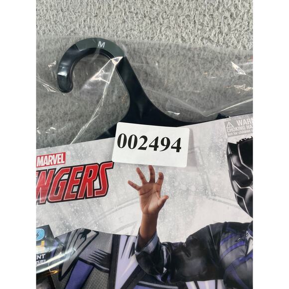 Black Panther Marvel Avengers Costume Youth Medium (8-10) Light Up Childrens NWT - Picture 6 of 6